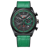 Men’s Quartz Watch – Large Dial, Waterproof & Multi-Function