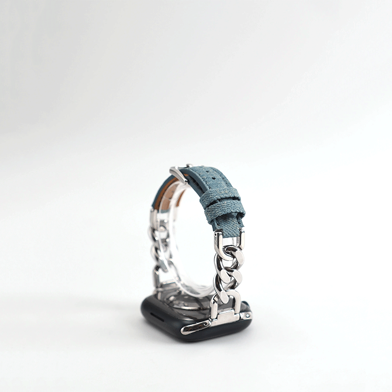 Denim Chain Apple Watch Band