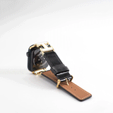 H-Buckle Genuine Leather Apple Watch Band