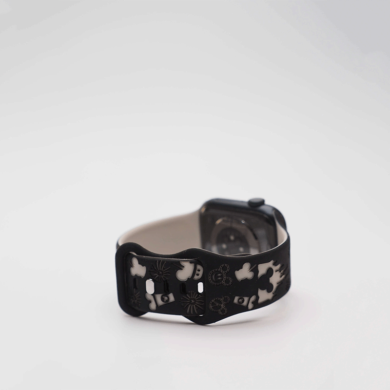 Soft Silicone Mickey Apple Watch Band