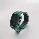 All-in-One Silicone Apple Watch Band with Case