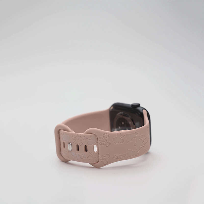 Soft Silicone Mickey Apple Watch Band