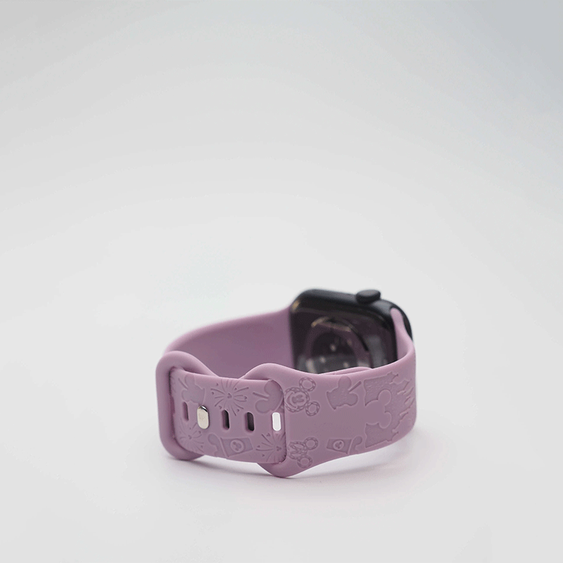 Soft Silicone Mickey Apple Watch Band