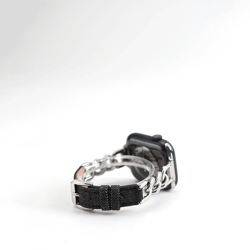 Denim Chain Apple Watch Band