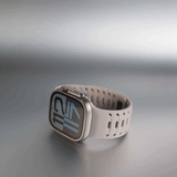 Sporty Breathable Magnetic Silicone Apple Watch Band