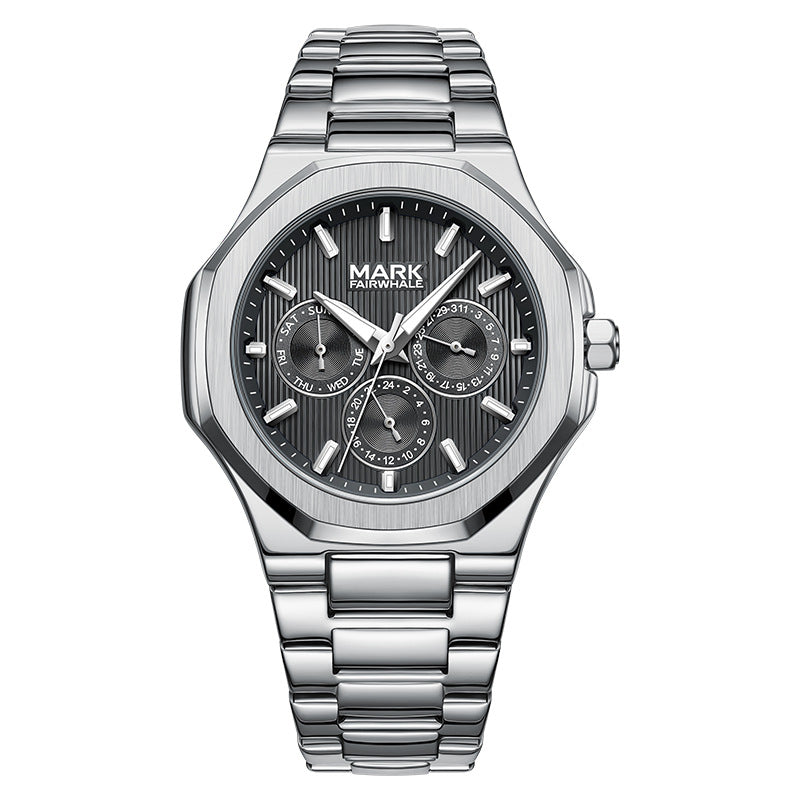 Men’s Quartz Watch – Nautilus Style, Sleek & Modern