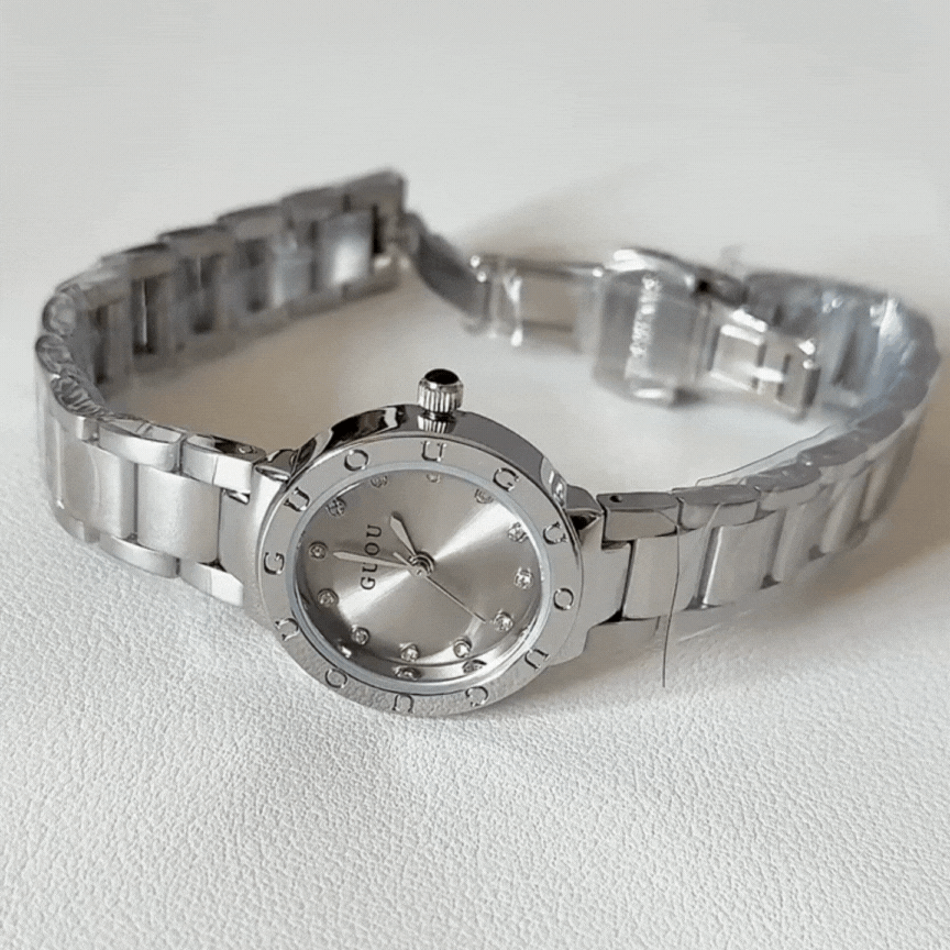 Urban Classic – Silver Men's Watch with Grey Circular Dial