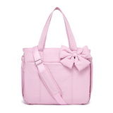 Multi-Functional Puffer Tote Diaper Bag – Lightweight Mommy Crossbody Shoulder Bag for Travel & Daily Use