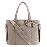 Multi-Functional Puffer Tote Diaper Bag – Lightweight Mommy Crossbody Shoulder Bag for Travel & Daily Use