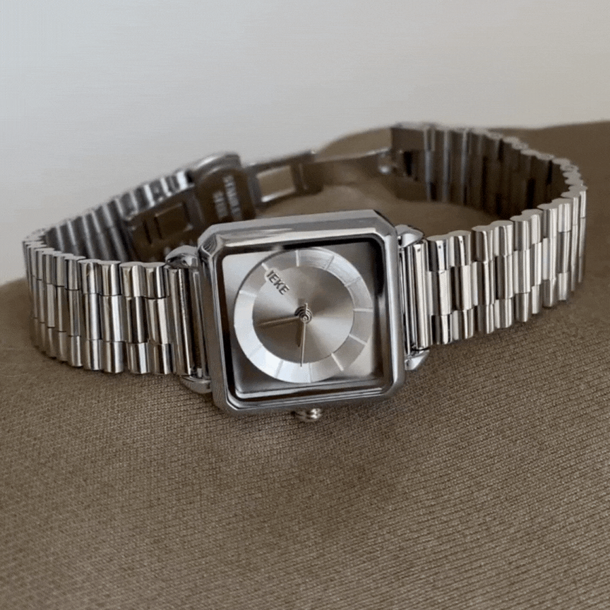 MonoSquare – Clean Silver Men’s Watch