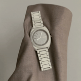 Cement Square – Minimalist Men's Watch in Urban Grey